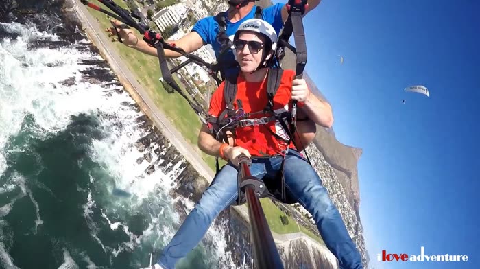 Paragliding, Cape Town