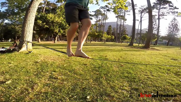 Slacklining, De Waal Park